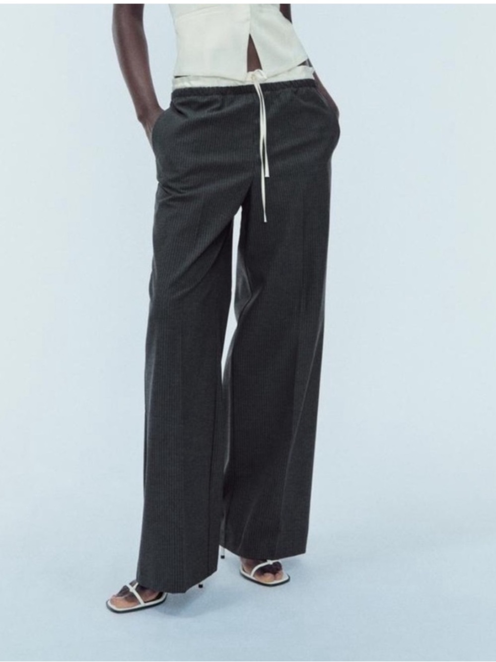 Zara Double-Waisted Trousers